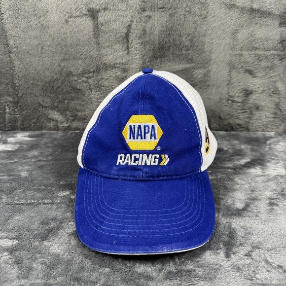 Unbranded Other - Napa Racing Cap Hat Mens Chase Elliott 9 NASCAR Blue White Adjustable Strapback